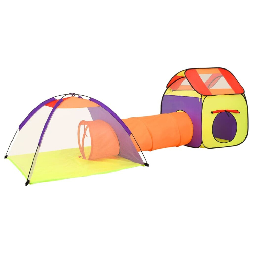 vidaXL Children Play Tent Multicolour Outdoor Play House Game Tent Ball Pit