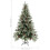VidaXL vidaXL Pre-lit Christmas Tree with Pine Cones Artificial Tree Green PVC and PE 2