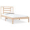 VidaXL vidaXL Bed Frame Bed Base Wooden Platform Bed Solid Wood Pine 90x190 cm Single 1
