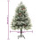 VidaXL vidaXL Pre-lit Christmas Tree with Pine Cones Artificial Tree Green PVC and PE 4