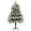VidaXL vidaXL Pre-lit Christmas Tree with Pine Cones Artificial Tree Green PVC and PE 2