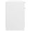 VidaXL vidaXL Desk with Side Cabinet White Engineered Wood Office Computer Study Desk 8