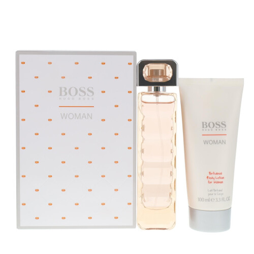 Hugo Boss Boss Orange Woman 50ml Eau De Toilette, 100ml Body Lotion