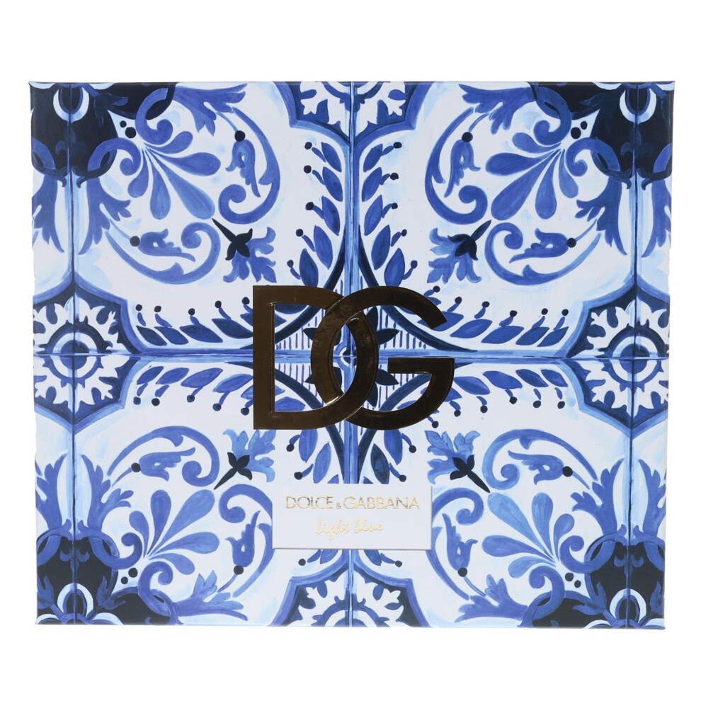 Dolce & Gabbana Light Blue Eau de Toilette 25ml Spray, 10ml Eau de Toilette Spray Gift Set for Women