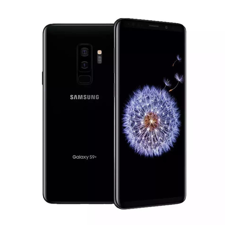 (Unlocked, Midnight black) Samsung Galaxy S9+ Single Sim I 64GB I 4GB RAM 