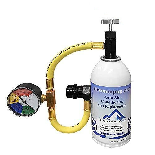 Car Aircon Air Con Conditioning Top up Topup Recharge Refill Regas DIY Gas Kit