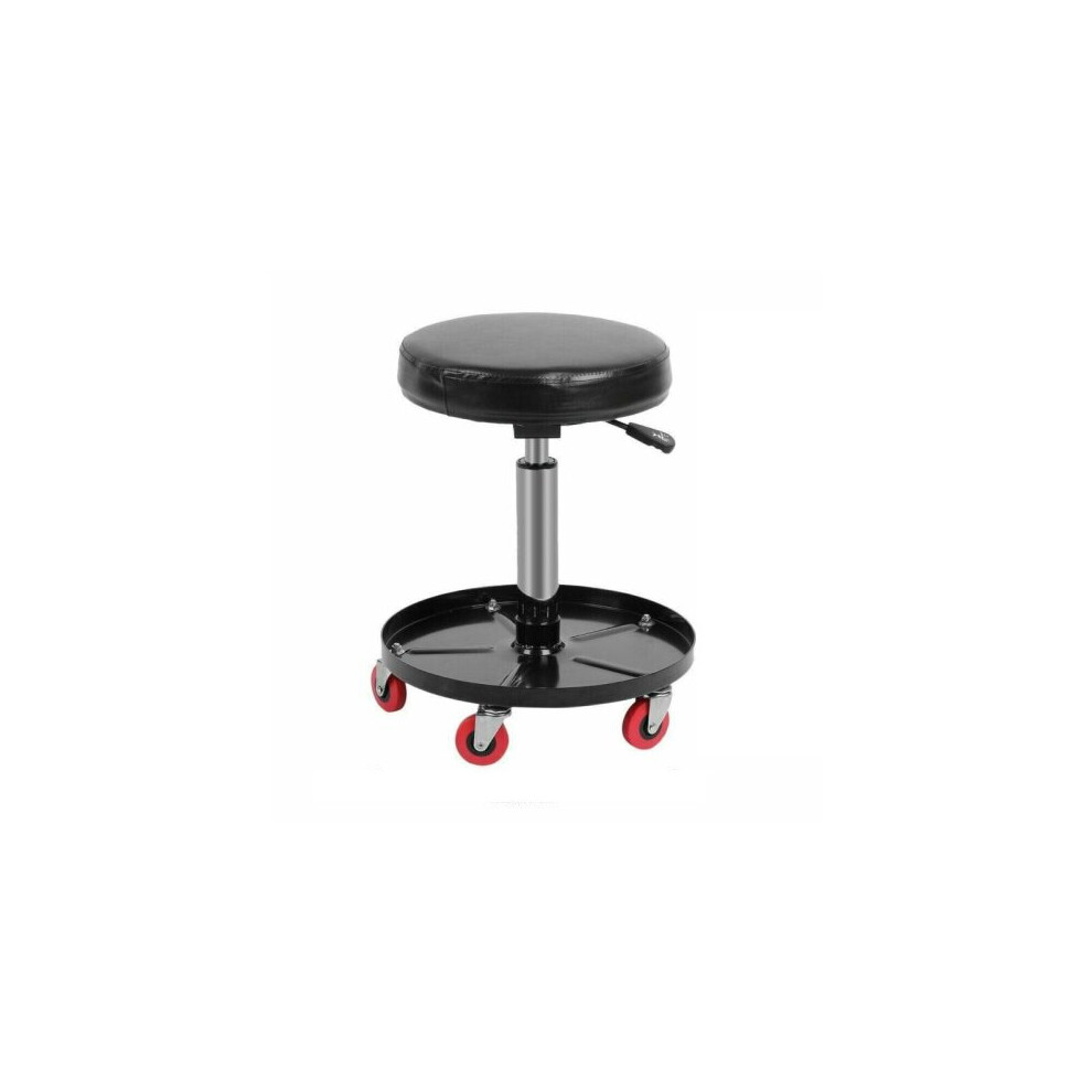 Workshop Stool Adjustable Height Rotating Garage Seat Working Chair