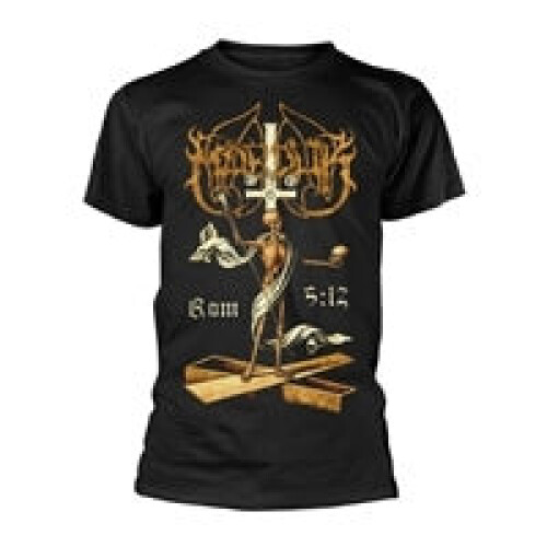 PhD Nutrition (Men's Medium) Marduk T Shirt - Rom 5:12 (Gold) 1