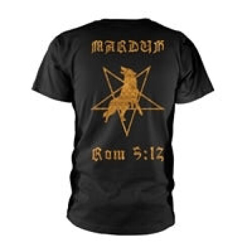 PhD Nutrition (Men's Medium) Marduk T Shirt - Rom 5:12 (Gold) 2