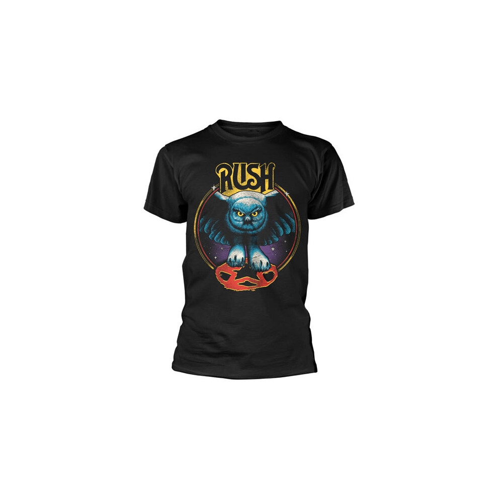 (Men's Large) Rush T Shirt - Owl Star
