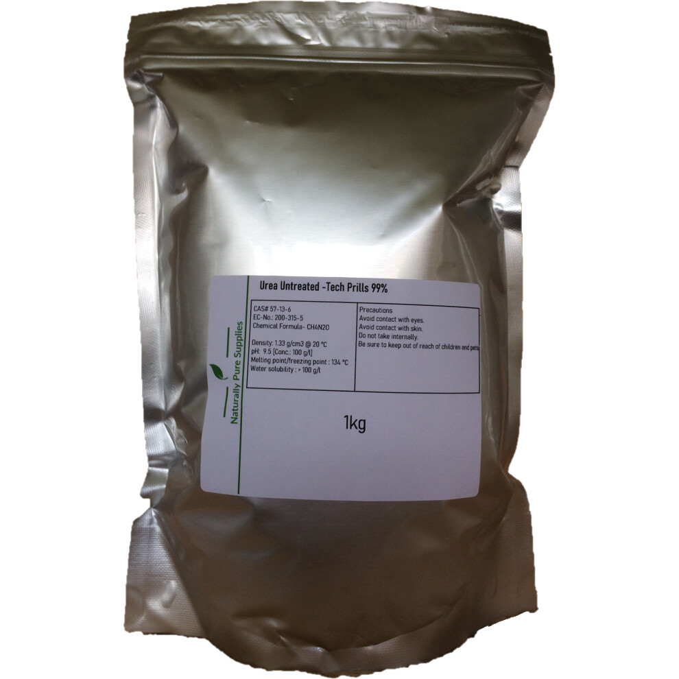 High Purity 99% Urea Untreated -Tech Prills- 1kg