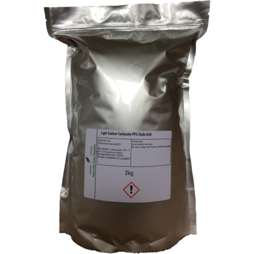 Light Sodium Carbonate 99% (Soda Ash)- 2kg