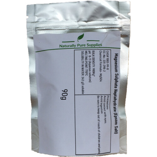Magnesium Sulphate Heptahydrate (Epsom Salt)- 90g