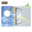 2pc Window Insulation Kit Shrink Fit Double Glazing Film Draught Excluder Heat 6