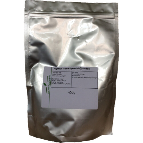 Magnesium Sulphate Heptahydrate (Epsom Salt)- 450g