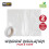 2pc Window Insulation Kit Shrink Fit Double Glazing Film Draught Excluder Heat 8
