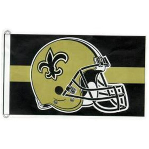 New Orleans Saints Flag 3x5 Logo