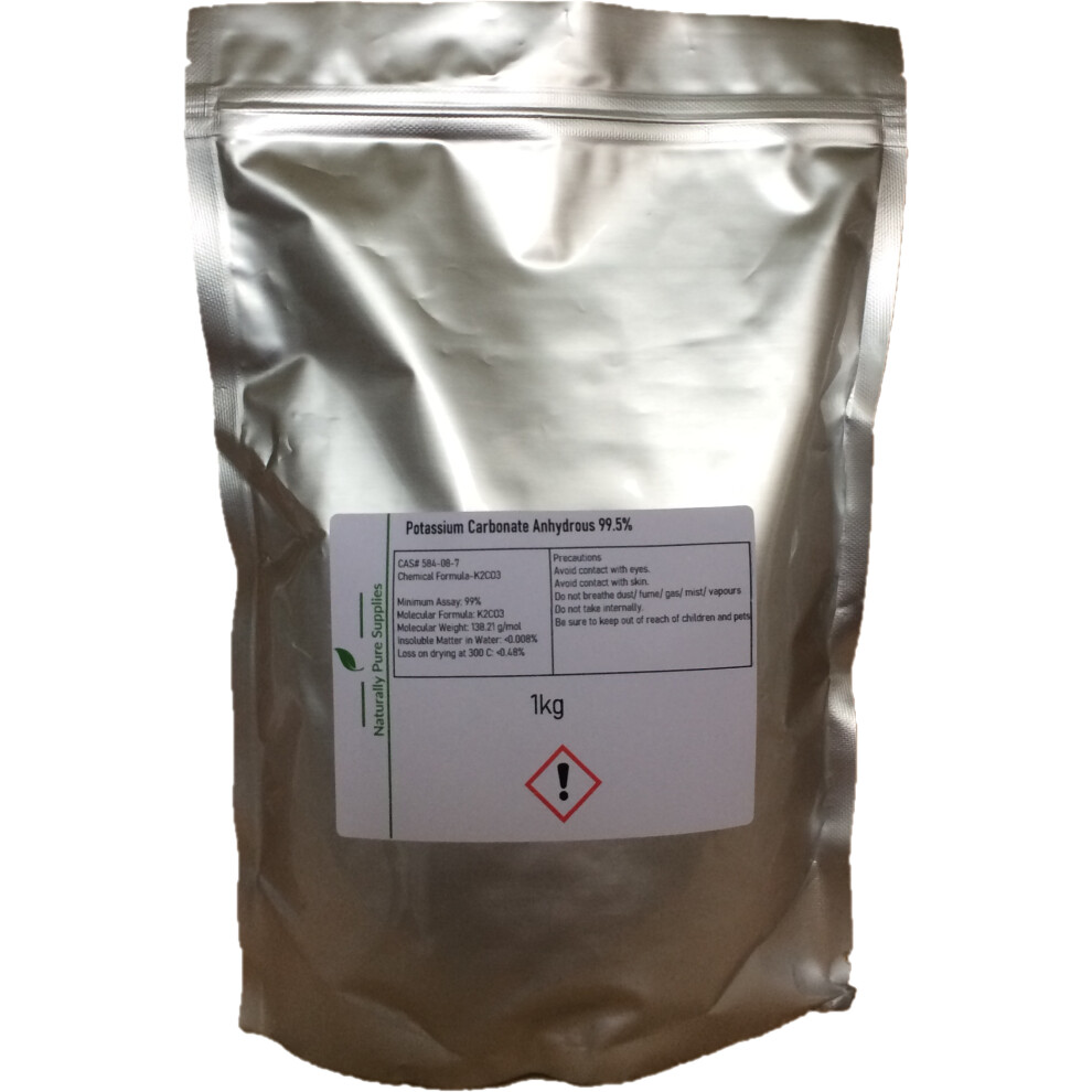 Potassium Carbonate Anhydrous 99.5%- 1kg