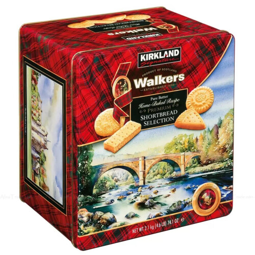 Walkers Premium Shortbread Selection Gift Cookies Tin 2.1kg on OnBuy