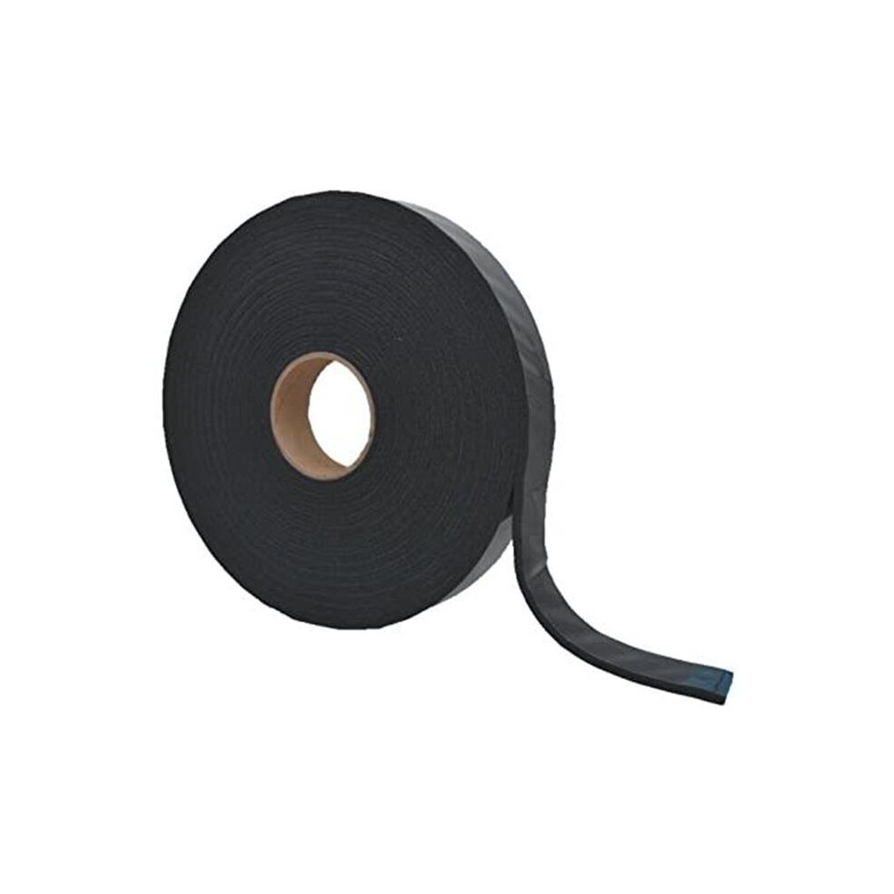 0.25 X 1.5 In. X 30 Ft Cap Tape Black With Mylar 753678617994