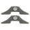 1.5 in. Header Tab Kit - Pack of 2 1