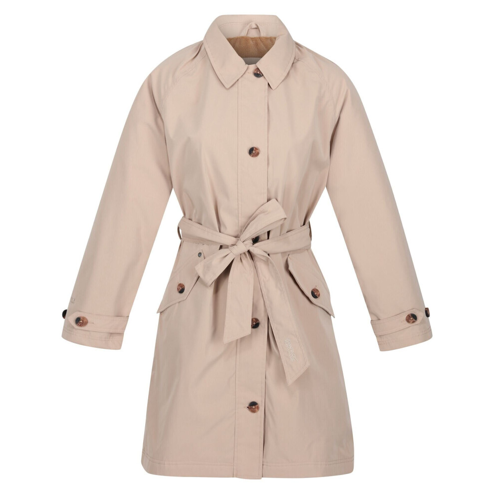 (12 UK, Moccasin) Regatta Womens/Ladies Giovanna Fletcher Collection - Madalyn Trench Coat