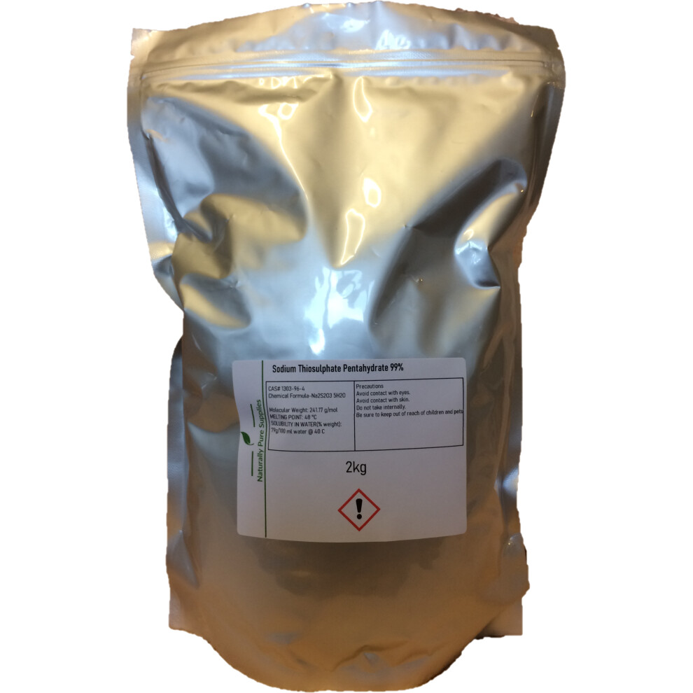 Sodium Thiosulphate Pentahydrate 99%- 2kg