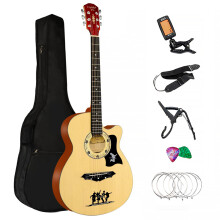 38" Full Size Music Guitar 6 Strings Tuner Capo