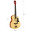 38" Full Size Music Guitar 6 Strings Tuner Capo 5