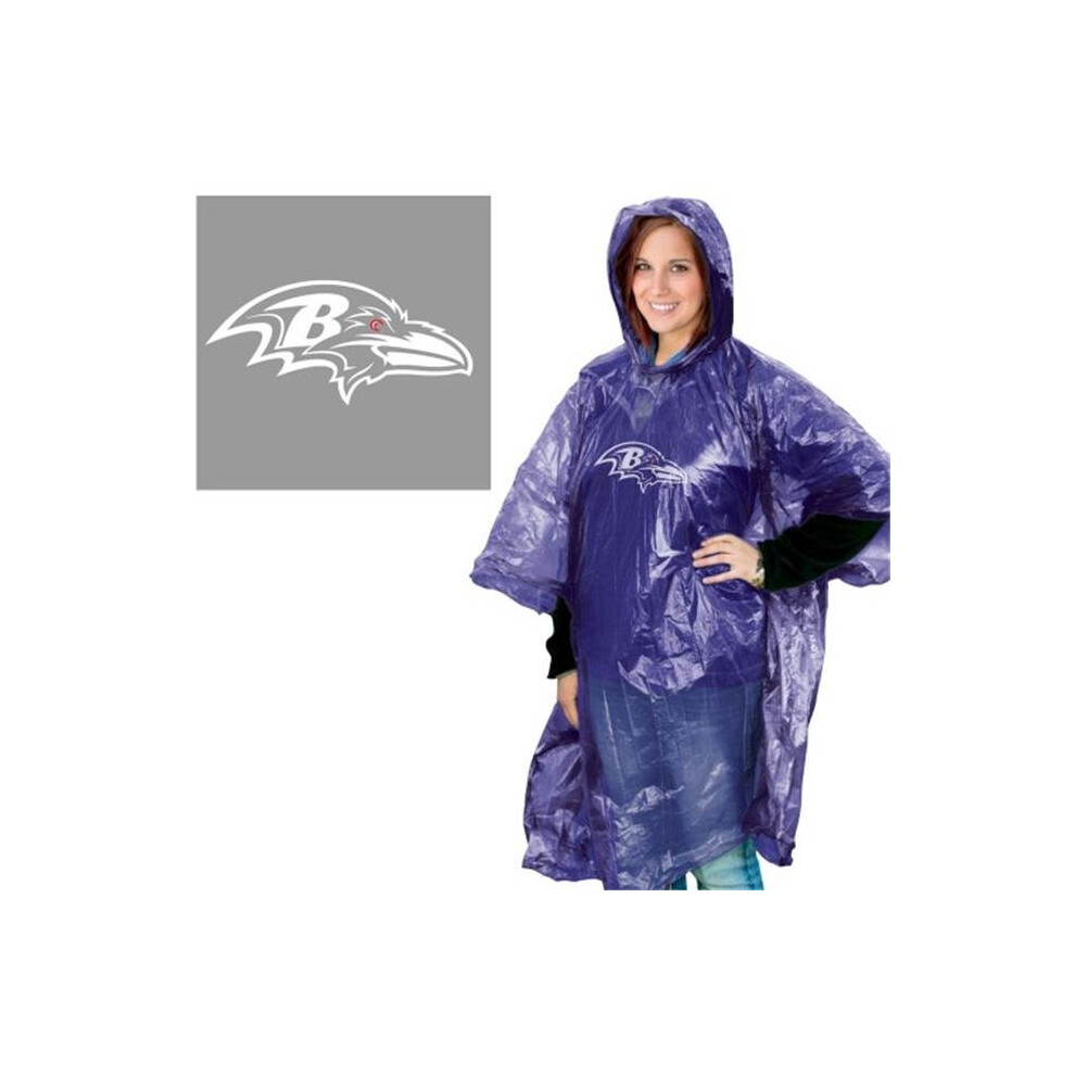 NFL Baltimore Ravens Rain Poncho-image-OPC-PB7QMVM-NEW
