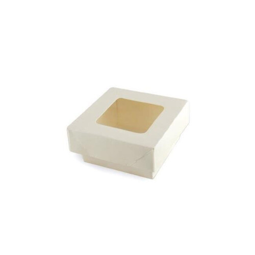 White Kray Box With Window 118.3 Oz. Pack Of 100