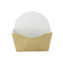 5.2 x 2.9 x 5.1 in. Kraft Burger Box - 200 Piece