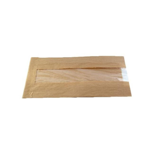 Brown Kraft Bag with Window