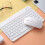 (Keyboard and mouse 1) Bluetooth Wireless Keyboard Mouse For Android IOS Windows Phone Tablet 15