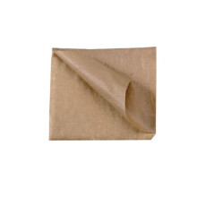 9.4 x 9.4 in. Brown Kraft Fryer Bag