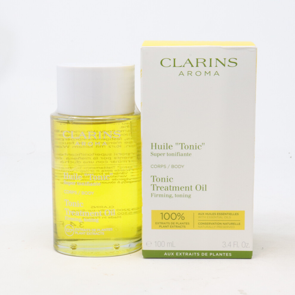 Clarins Tonic Treatment Oil  3.4oz/100ml New With Box