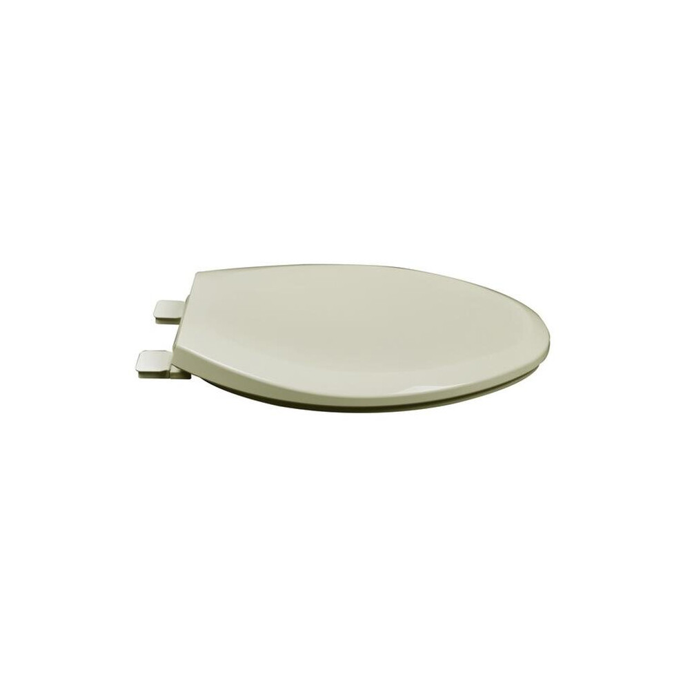 Slow Close Premium Plastic Elongated Toilet Seat, Bone 753678769273