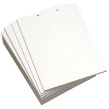 2-Hole Punched Inkjet for Laser Copy Multi-Purpose Paper - White & Black