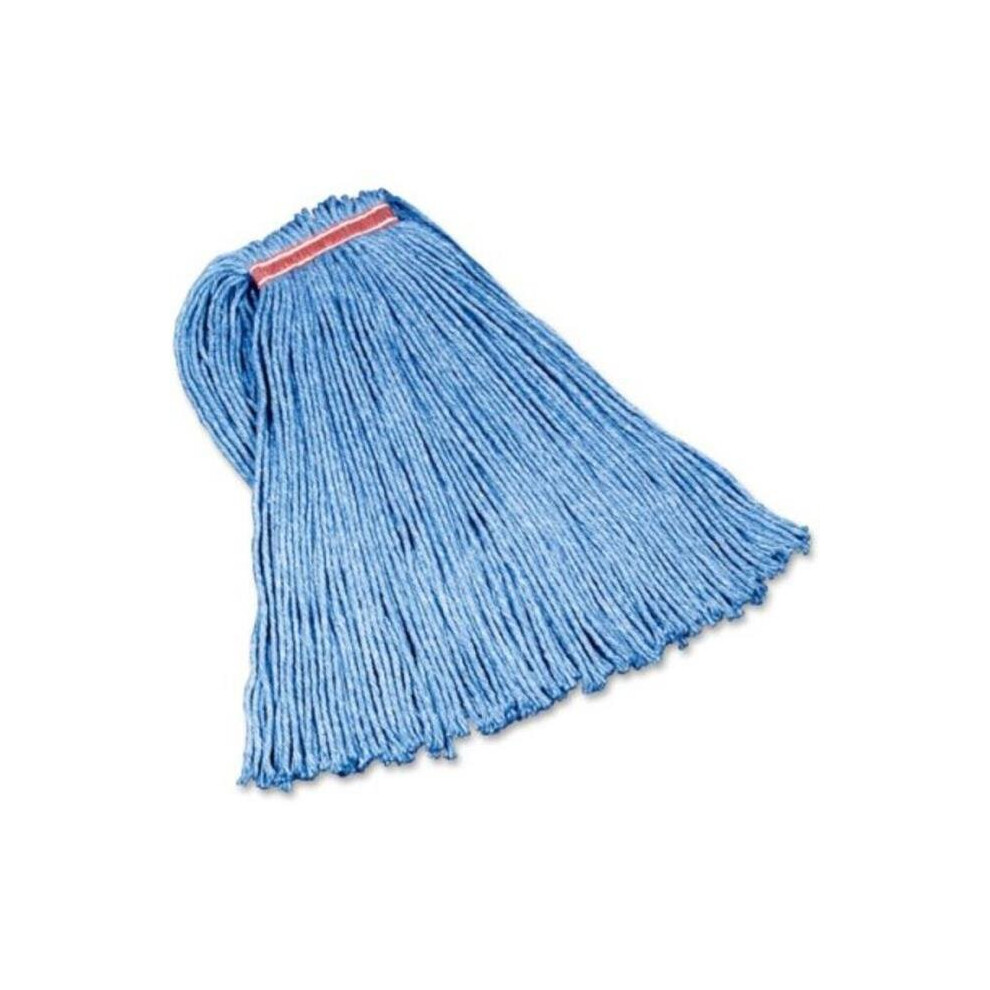 1 in. Headband Dura Pro Wet Mop, Blue - Pack of 12