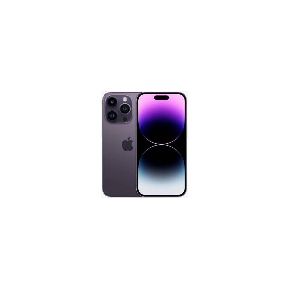 Apple Iphone 14 Pro 128Gb 6.1" Deep Purple Uk Mq0g3ql/A
