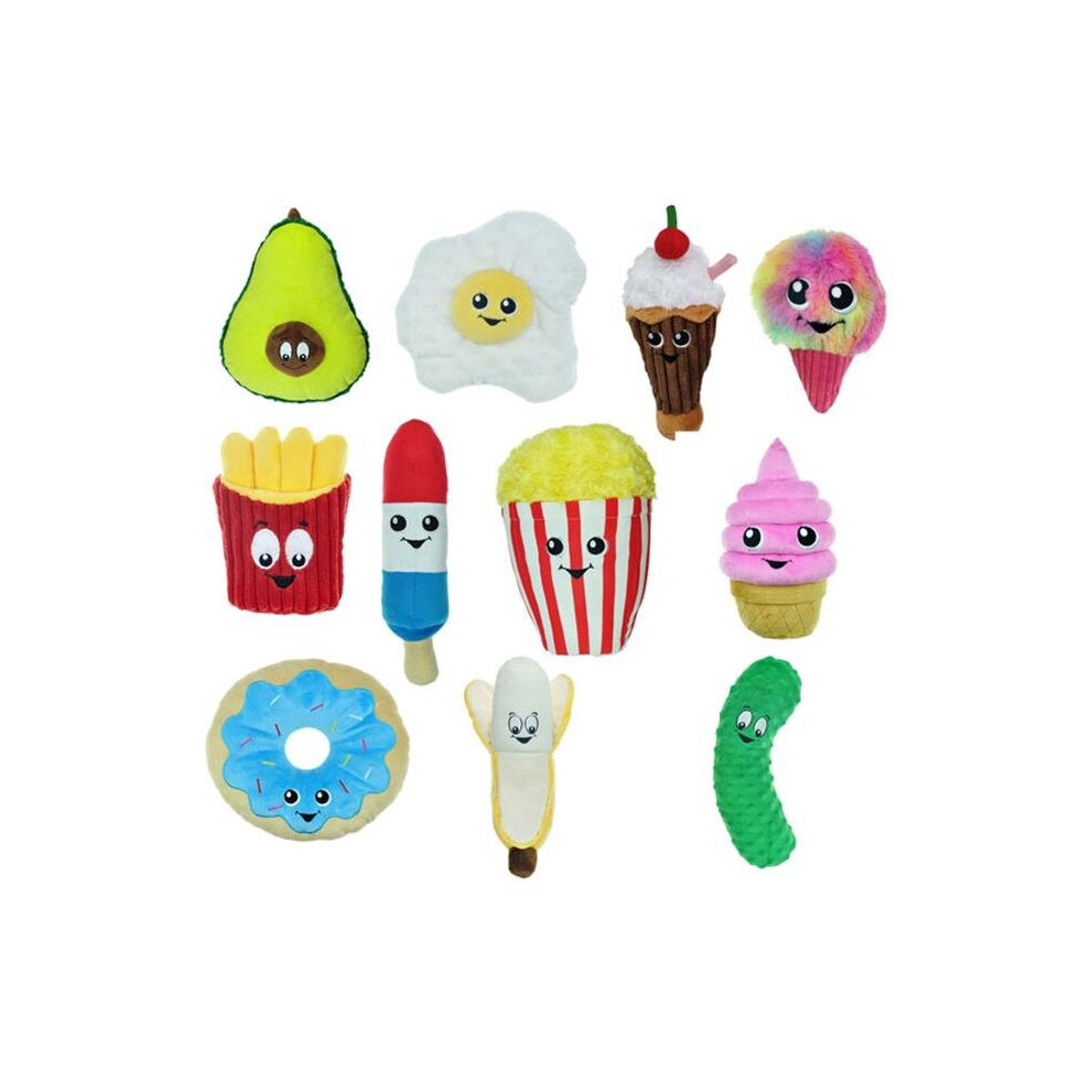 Food Junkeez Avocado Plush Dog Toy - Large 