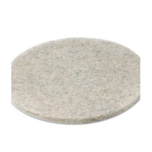20 in. dia Natural Hair Extra High-Speed Floor Pads, Natural - 5 per Case