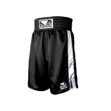 (Small) BAD BOY PRO BOXING SHORTS - BLACK