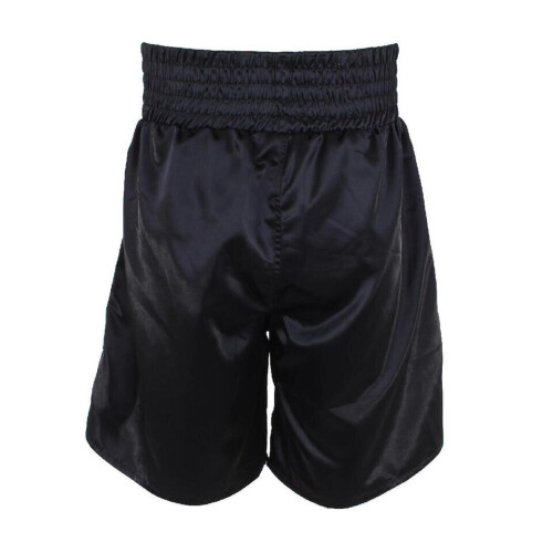 (Small) BAD BOY PRO BOXING SHORTS - BLACK 1