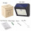Solar Motion Sensor Light, LED Wall Light Solar Powered Garden Lights 7