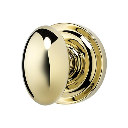 Helmsley Half Dummy Knob, Brass