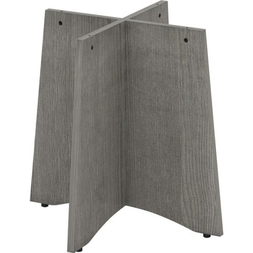 42-48 in. Weathered Charcoal Round Conference Table