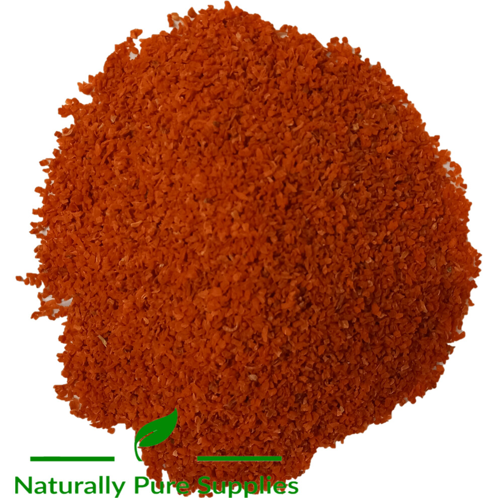 Naturally Pure Supplies Dried Carrot Granules Horse Feed, Equine Feed Additive Supplement- 5Kg