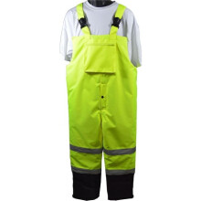 ANSI-ISEA 107-2015 Class E Waterproof Quilted Thermal Bib Rain Pants, 5X