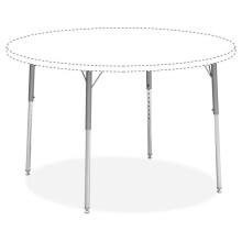 Classroom Activity Table with Standard Height Adjustable Leg Kit
